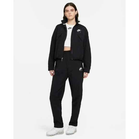 XXL WOMEN'S NIKE SPORTSWEAR PANTS JOGGERS BLACK / WHITE - Picture 6 of 8